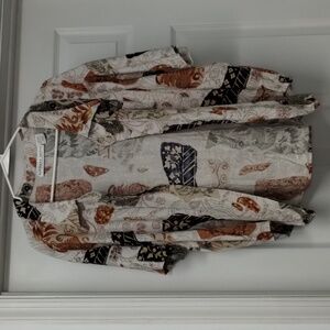 KATHERINE DEENE NEW YORK BUTTON DOWN SHIRT SIZE 14/16 WOMEN